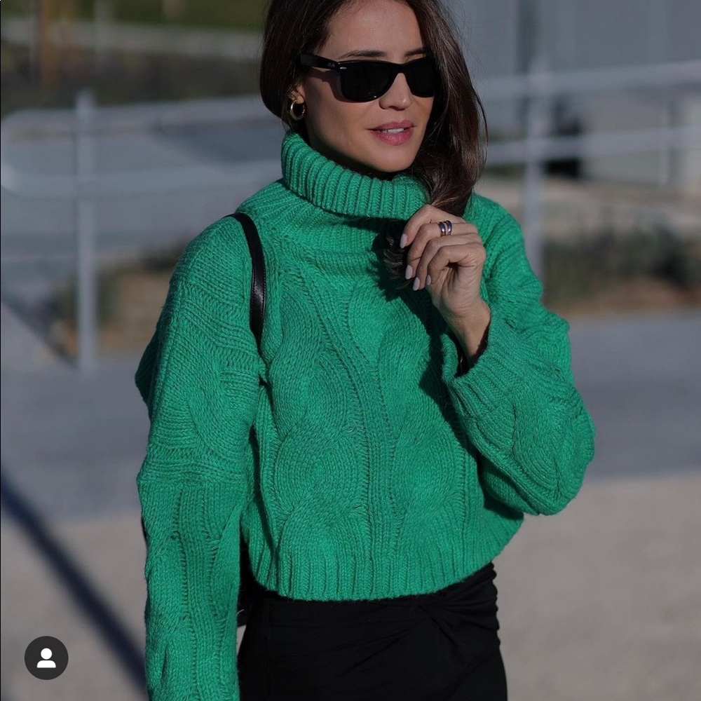 Zara wool blend sweater bloggers fav - Picture 2 of 16